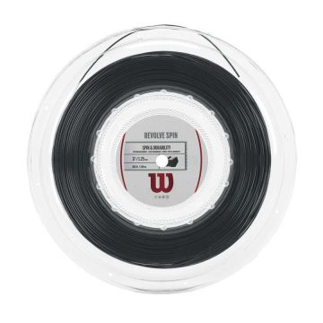 Wilson Revolve Spin Siyah 1.25 200M Rulo Kordaj WRZ908100