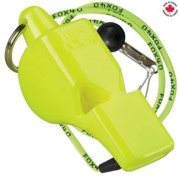 Fox 40 Mini Safety Neon Sari İpli Düdük 9803-1308