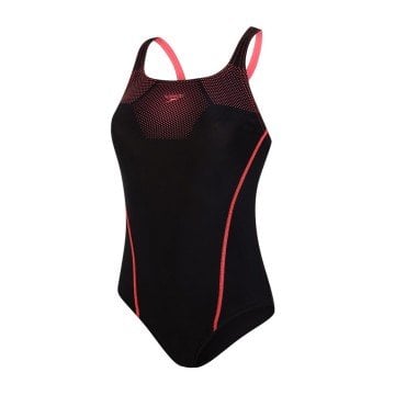 Speedo Endurance 10 Siyah Kadın Yüzücü Mayosu 8-12346B023