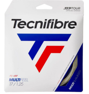Tecnifibre Multifeel 17/1.25 Natural Tekli Kordaj 02GMU125XN