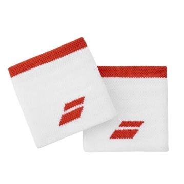 Babolat Logo Beyaz Kırmızı Tenis Bileklik 5UA1261-1043