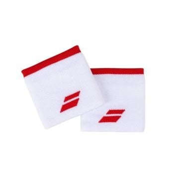 Babolat Logo Beyaz Kırmızı Tenis Bileklik 5UA1261-1031