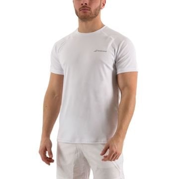 Babolat Play Crew Neck Beyaz Erkek Tenis T-Shirt 3MP1011-1000
