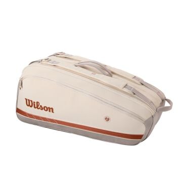 Wilson RG 2025 Super Tour 9PK Cream/Clay Tenis Çantası WR8042901001