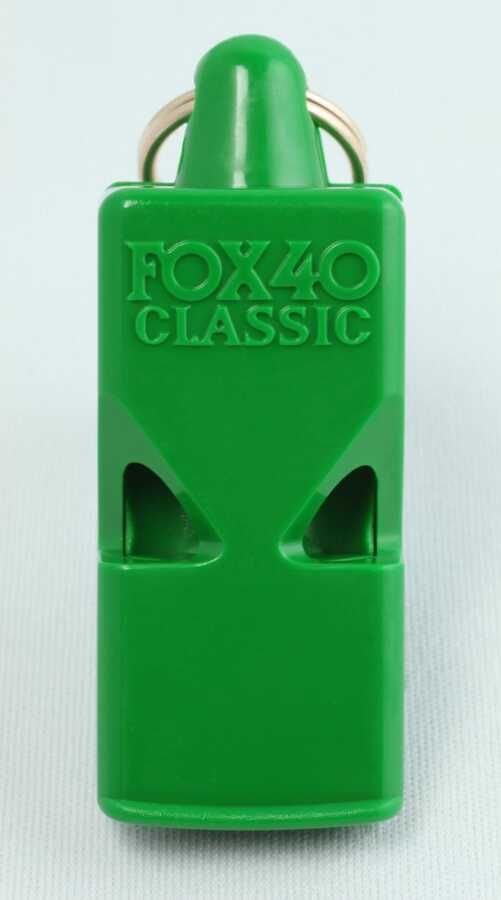 Fox 40 Classic Safety Neon Yeşil-Bileklikli Düdük 9935-1400
