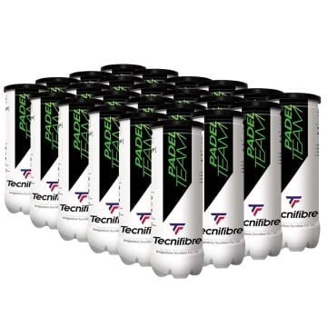 Tecnifibre Padel Team 3'lü Koli 24 Kutu Padel Topu