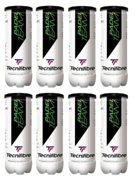 Tecnifibre Padel Team 3'lü 8 Kutu Padel Topu