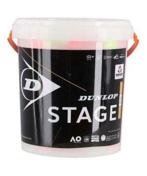 Dunlop Stage 2 Turuncu 60'lı Eğitim Kova Tenis Topu 602205