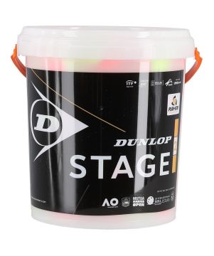 Dunlop Stage 2 Turuncu 60'lı Eğitim Kova Tenis Topu