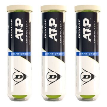 Dunlop ATP Championship 4'lü 3 Kutu Tenis Topu