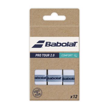 Babolat Pro Tour 2.0 12'li Beyaz Tenis Gribi