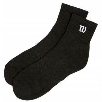 Wilson Unisex Quarter Siyah Çorap M (38-42) WU00015511BKAM