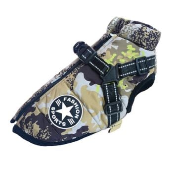 V.Pet.B.R Su Geçirmez Sıcak Köpek Montu Kıyafeti