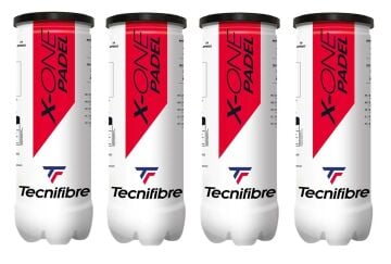 Tecnifibre X-One Padel 3'lü 4 Kutu Padel Topu