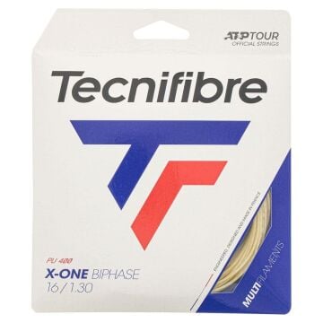 Tecnifibre X-One Biphase PU 16/1.30 Natural Tekli Kordaj
