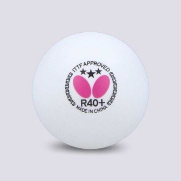 Butterfly Three Star Bälle R40+ 3er Masa Tenisi Topu 7010650140