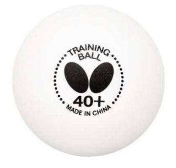 Butterfly BTF Training Ball 40+ White 6er Masa Tenisi Topu 7250730140