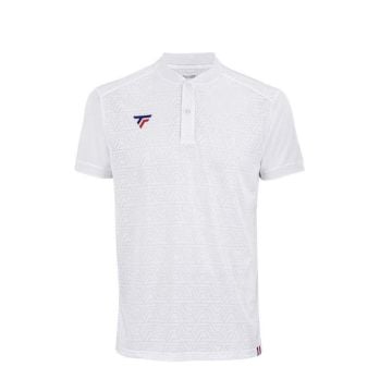 Tecnifibre Team Mesh Polo Beyaz Erkek Tenis T-Shirt 22MEPOWH32