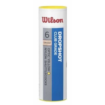 Wilson Dropshot 6'lı Sarı Badminton Topu WRT6046YE