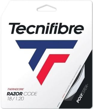 Tecnifibre Razor Code Beyaz 18/1.20 Tekli Kordaj 04GRA120XW