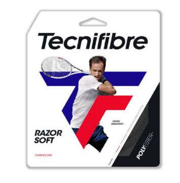Tecnifibre Razor Soft 18/1.20 Siyah Tekli Kordaj 04GRAS120N
