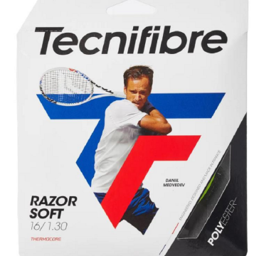 Tecnifibre Razor Soft 16/1.30 Lime Tekli Kordaj 04GRAS130L