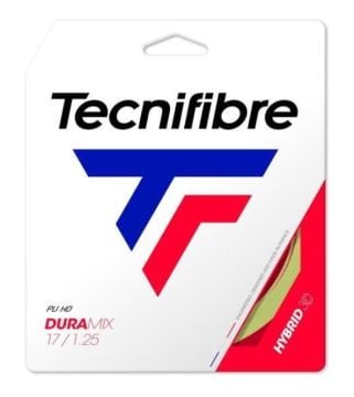 Tecnifibre Duramix Beyaz 17/1.25 Tekli Kordaj 02GDU125XN