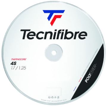 Tecnifibre 4S Siyah 1.25/17 200m Rulo Kordaj 04R4S125XB