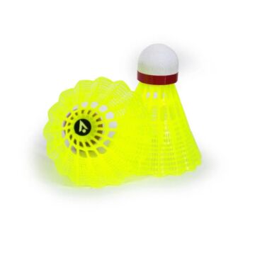 Karakal Nat x6 Yellow Shuttles Red Badminton Topu