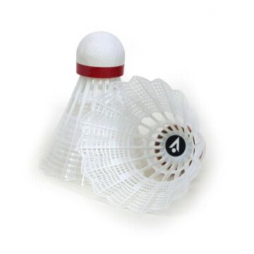 Karakal Nat x6 White Shuttles Red Badminton Topu