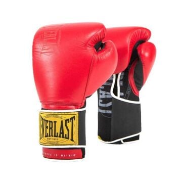 Everlast 1910 Classic Training Gloves Red 16OZ Boks Eldiveni P00001708