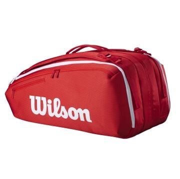 Wilson Super Tour 15PK 2025 Kırmızı Tenis Çantası WR8036601001