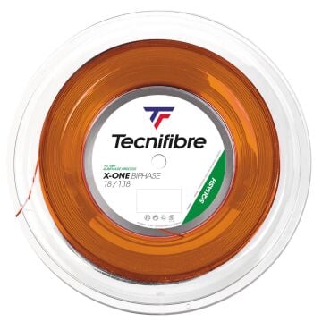 Tecnifibre X-One Biphase 18/1.18 200m Turuncu Squash Rulo Kordaj 06RXON118O
