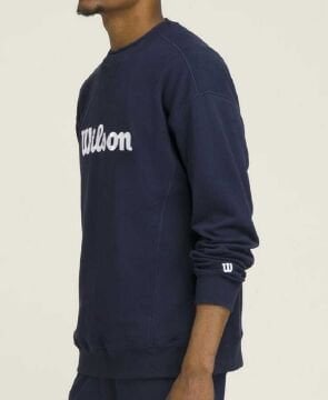 Wilson Teams Script Crewneck Classic Erkek Sweatshirt WM00470511DBC