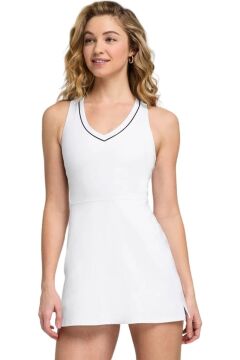 Wilson Team Unlined Dress Beyaz Kadın Tenis Elbisesi WW00596511WTA