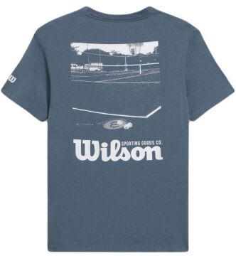 Wilson Easy Street Tee Mavi Erkek Tenis Tişört WM00009511BUQ
