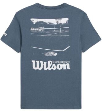 Wilson Easy Street Tee Mavi Erkek Tenis Tişört WM00009511BUQ