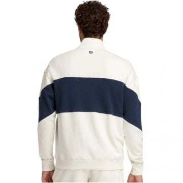 Wilson Parkside Half-Zip Beyaz Erkek Sweatshirt WM00359511GYC