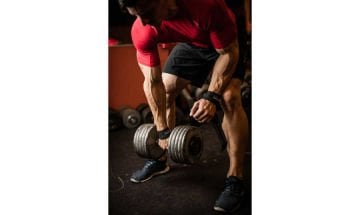 Harbinger Big Grip Pad Lift Straps 21.5'' Black Kaldırma Kayışı 361767