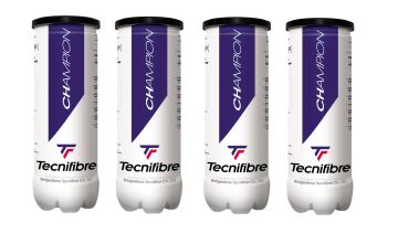 Tecnifibre Champion 3'lü 4 Kutu Tenis Topu