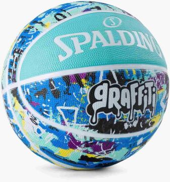 Spalding Blue Graffiti SZ7 2021 Basket Topu 84373Z