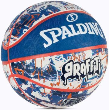 Spalding Blue Red Graffiti SZ7 2021 Basket Topu 84377Z