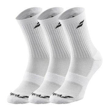 Babolat Unisex 43/46 Beyaz 3'lü Çorap