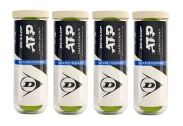 Dunlop ATP Championship 3'lü 4 Kutu Tenis Topu