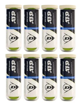 Dunlop ATP Championship 3'lü 8 Kutu Tenis Topu
