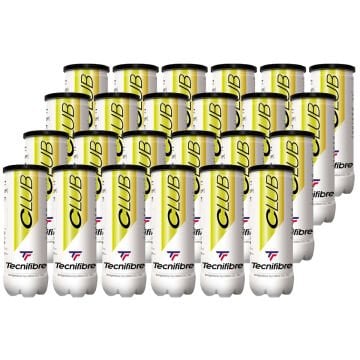 Tecnifibre Club 3'lü Koli 24 Kutu Koli Tenis Topu