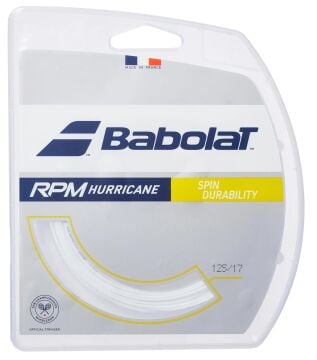 Babolat Pro Hurricane Beyaz 1.25/17 Tenis Tekli Kordaj