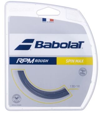 Babolat Rpm Rough Siyah 1.30/16 Tenis Tekli Kordaj