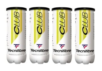 Tecnifibre Club 3'lü 4 Kutu Tenis Topu