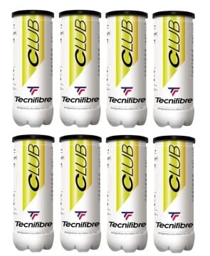 Tecnifibre Club 3'lü 8 Kutu Tenis Topu